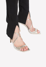 Azia 95 Sandals in Glitter Leather