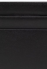 Dolce & Gabbana Raised Logo Calf Leather Cardholder Black BP3239 AG218-80999