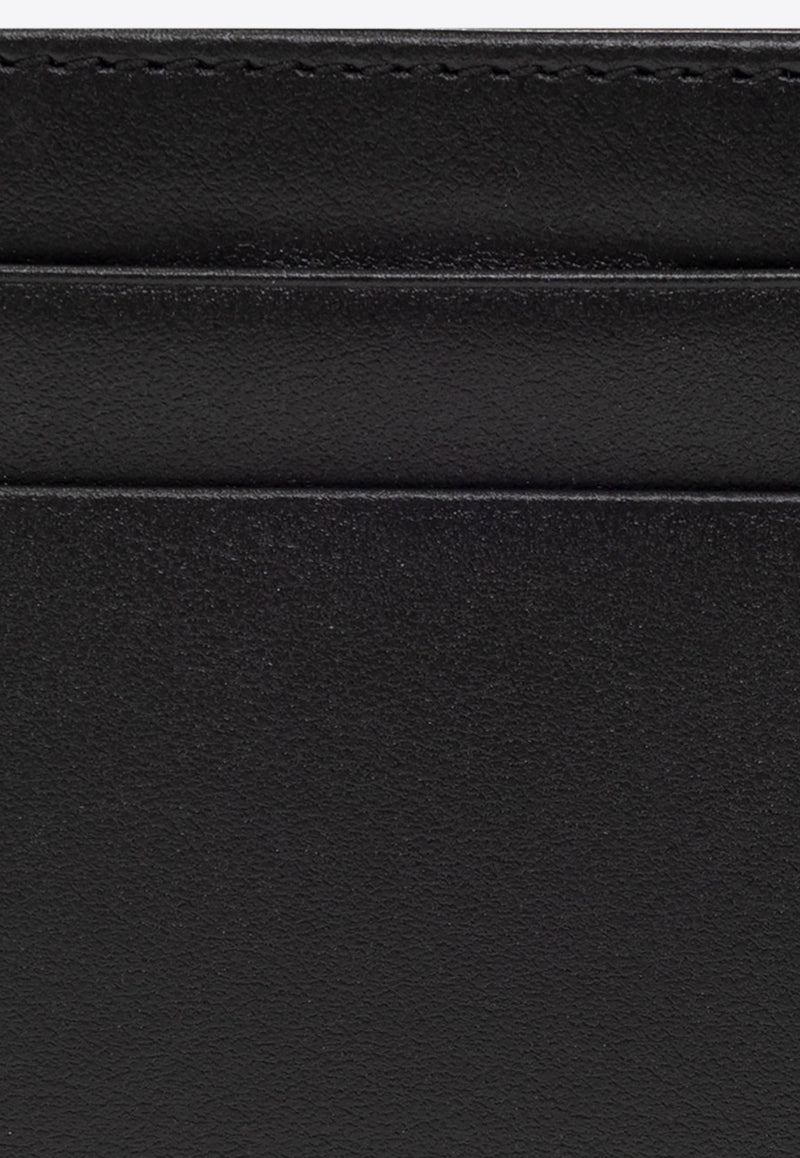 Dolce & Gabbana Raised Logo Calf Leather Cardholder Black BP3239 AG218-80999