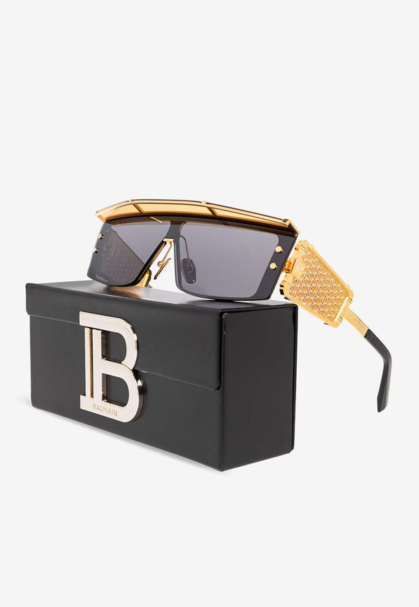 Balmain Wonder Boy III Sunglasses Gray BPS-127D-145 0-0