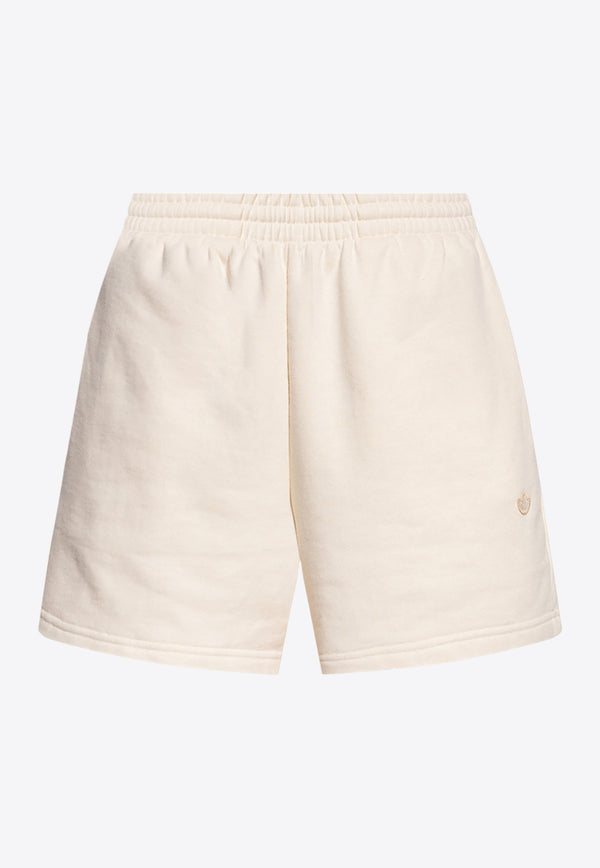 Adidas Originals Adicolor Logo Patch Shorts Cream HE0372 0-NONDYE