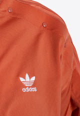 Adidas Originals Logo Embroidered Track Jacket Orange HF2028 0-MAGEAR