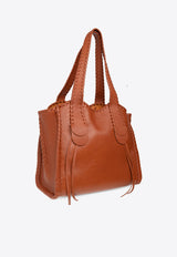 Chloé Medium Mony Tote Bag Chestnut CHC22AS561 H89-884