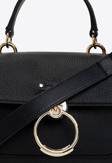 Chloé Mini Tess Leather Shoulder Bag Black CHC22SS143 G33-001