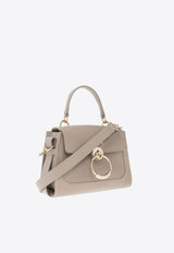 Chloé Mini Tess Leather Shoulder Bag Gray CHC22SS143 G33-23W