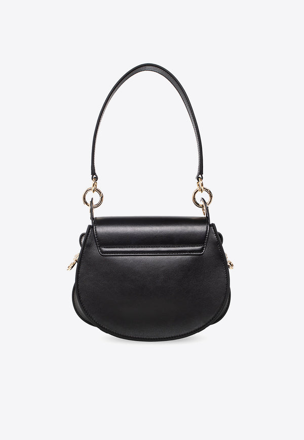 Chloé Small Tess Leather Crossbody Bag Black CHC22SS153 G31-001