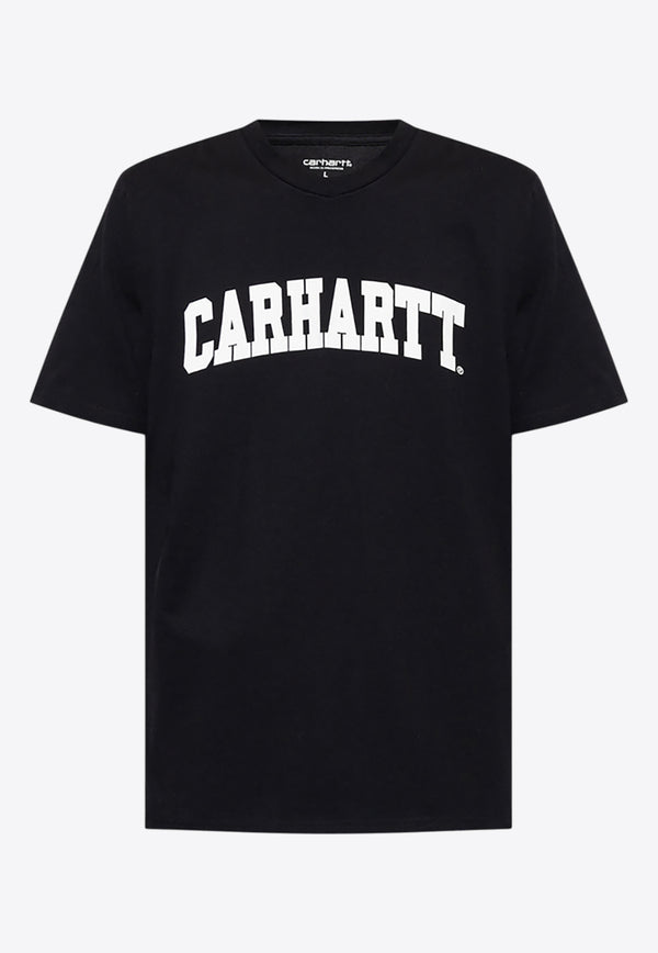 Carhartt Wip Logo-Printed Crewneck T-shirt I028990 0-0D2XX