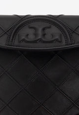 Tory Burch Mini Fleming Soft Chain Shoulder Bag Black 143575 0-001