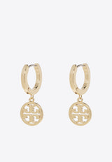 Tory Burch Miller Huggie Hoop Earrings Gold 143786 0-720