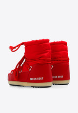 Moon Boot Kids Girls Icon Low Snow Boots Red 146001 00-003K