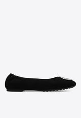 Tory Burch Claire Suede Ballet Flats Black 147378 0-001