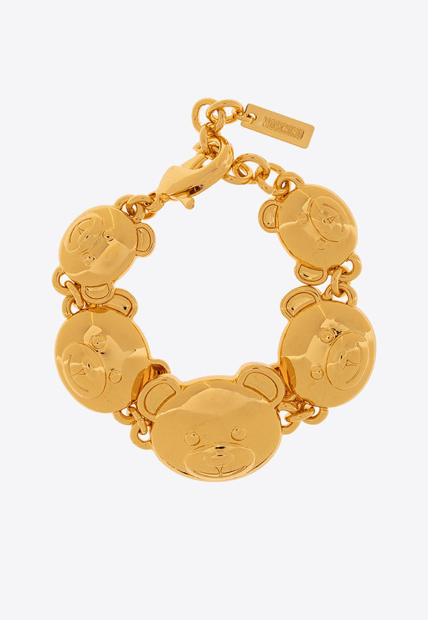 Moschino Teddy Bear Chain-Link Bracelet 23171 A9102 8401-0606