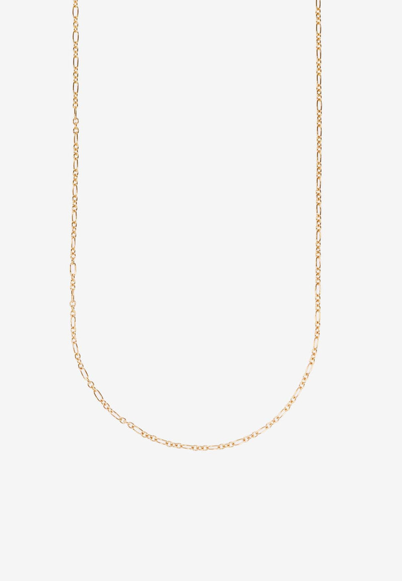 Saint Laurent Parallel Figaro Chain Necklace 724173 Y1500-8030