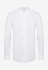 Giorgio Armani Snap-Collar Long-Sleeved Shirt 8WGCCZMN TZ064-U0BN