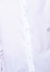 Giorgio Armani Long-Sleeved Button-Up Shirt 8WGCCZMS TZ069-U0BN