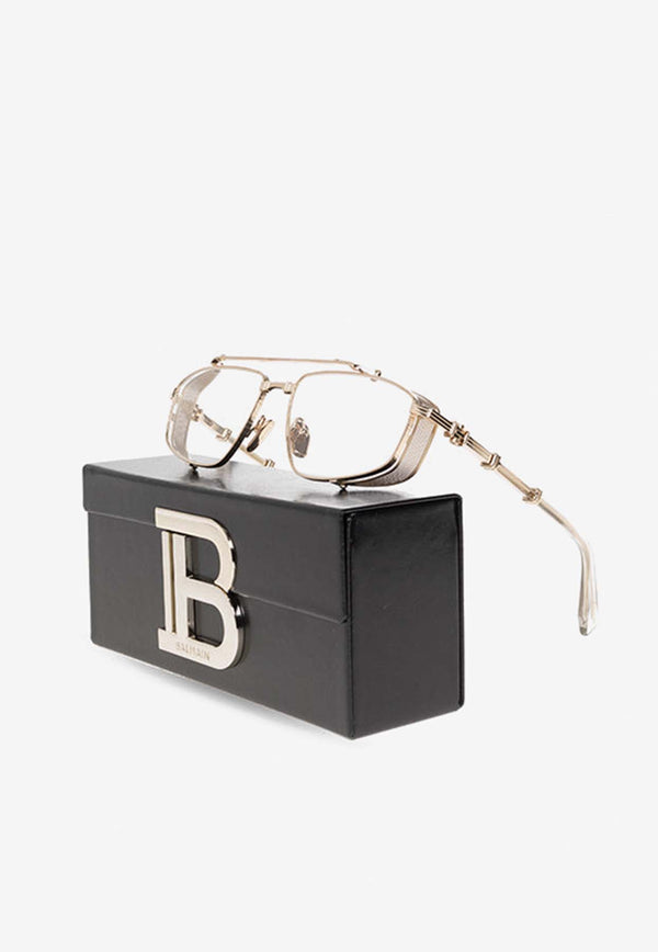 Balmain Brigade Square-Framed Optical Glasses BPX-142C-56 0-0