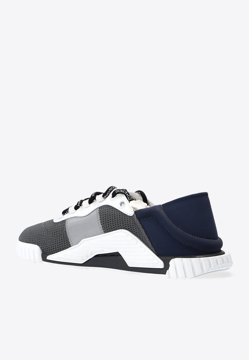 Dolce & Gabbana NS1 Low-Top Sneakers Gray CS1769 AJ968-8C717