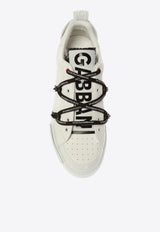 Dolce & Gabbana Portofino Leather Low-Top Sneakers White CS1783 AJ986-89697