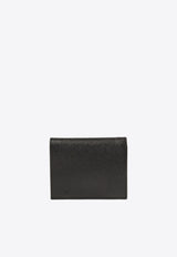Salvatore Ferragamo Gancini Compact Leather Wallet 22D780 154 726512-NERO Black