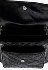 Saint Laurent Large Niki Leather Shoulder Bag 633157 0EN04-1000