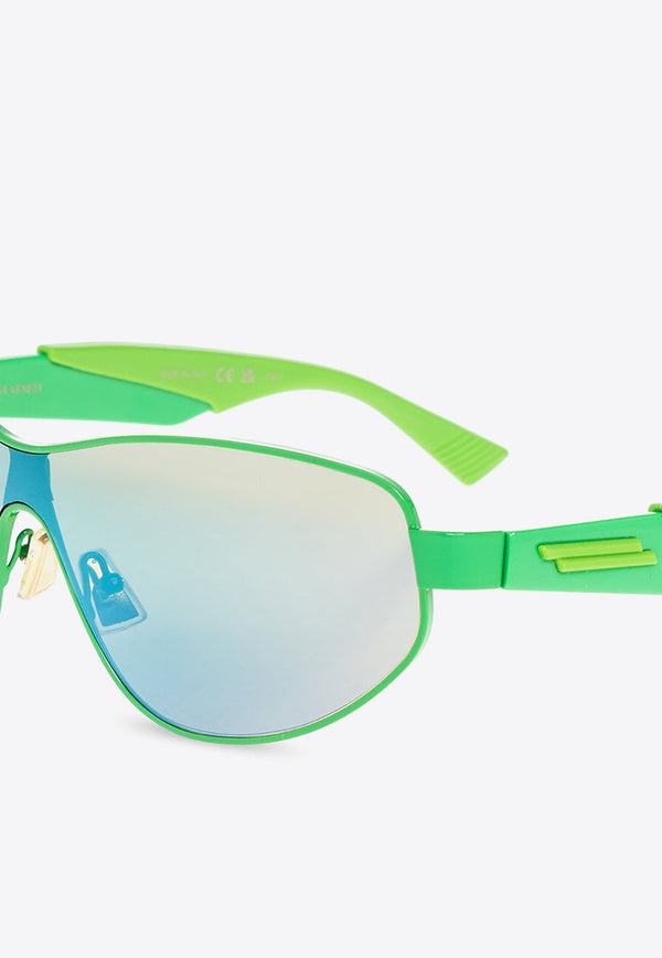 Bottega Veneta Cat Eye Sunglasses Green 712703 V4450-3349