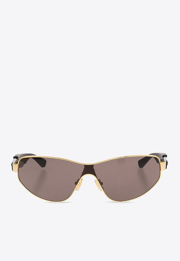 Bottega Veneta Cat Eye Sunglasses Gray 712703 V4450-8061