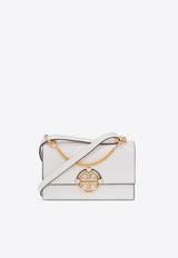 Tory Burch Small Miller Grained Leather Crossbody Bag Cream 88209 0-104