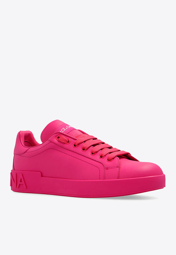 Dolce & Gabbana Portofino Low-Top Sneakers CK1544 A1065-8H412 Pink