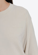 Adidas Originals X Pharrell Williams Humanrace Long-Sleeved T-shirt Cream HN3438 F-ALUMIN