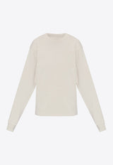 Adidas Originals X Pharrell Williams Humanrace Long-Sleeved T-shirt Cream HN3438 F-ALUMIN