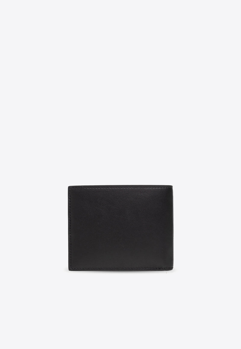 Off-White Quote Leather Bi-Fold Wallet Black OMNC047C99 LEA001-1001