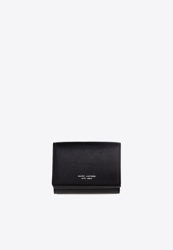 Marc Jacobs The Medium Slim 84 Leather Wallet Black S114L01RE22 0-001