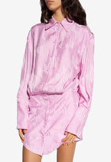 Silvye Mini Shirt Dress The Attico 231WCA93 V053-432
