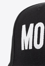 Moschino Logo Embroidered Baseball Cap Black 231Z2 A9205 8266-0555