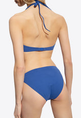 Eres Leandra Full-Cup Triangle Bikini Top Blue 23E 032313 0-01209 MARACAS