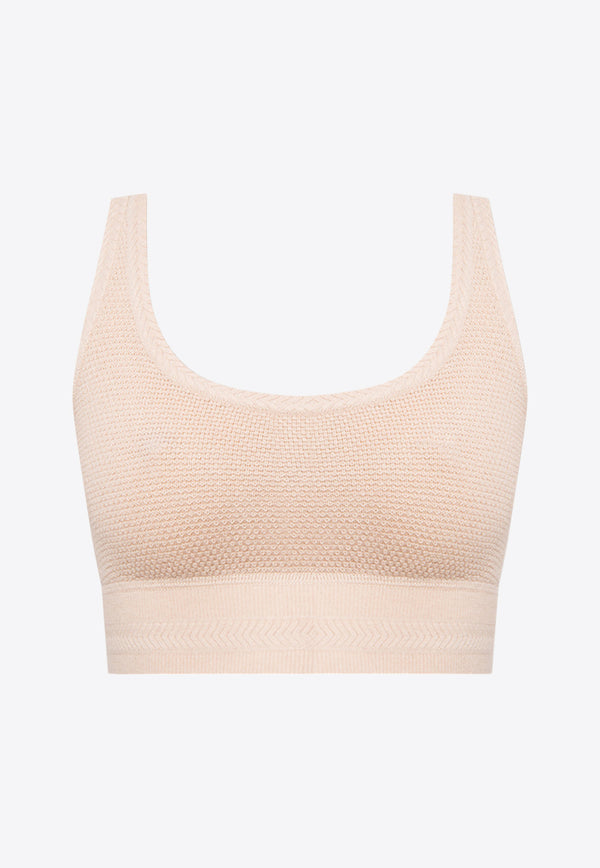 Eres Ombrage Cropped Top Bra Pink 23E 272302 0-01198 CALCAIRE