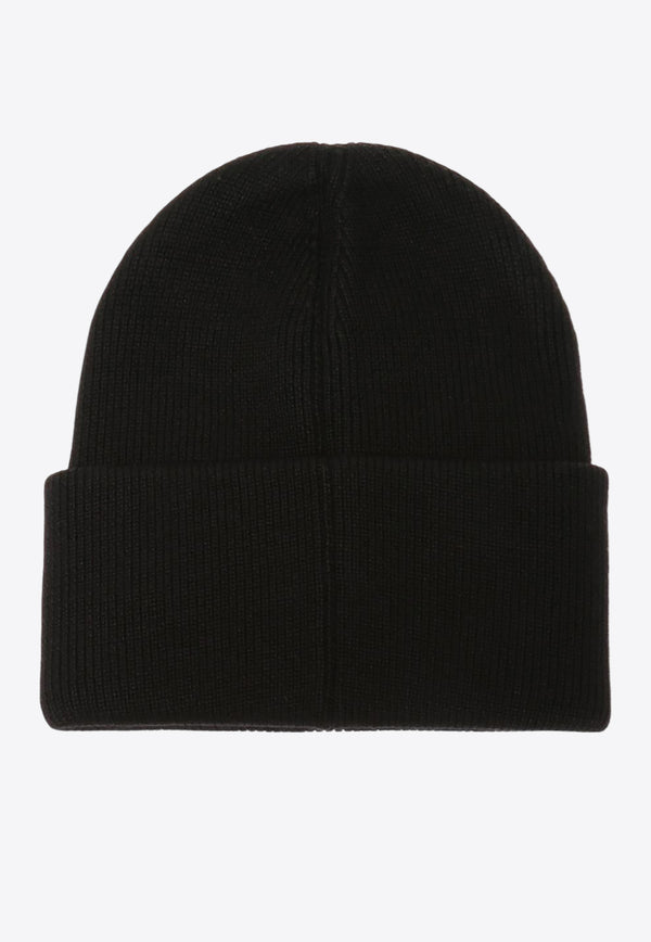 Logo Patch Wool Beanie