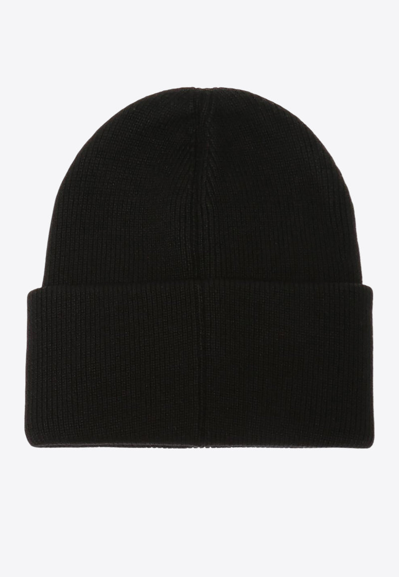 Logo Patch Wool Beanie
