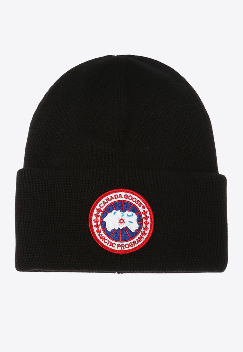 Logo Patch Wool Beanie