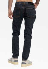 Balmain Slim-Fit Jeans AH1MG000 DD10-0PC Gray