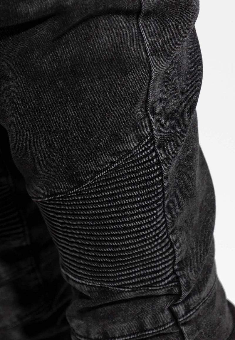 Balmain Slim-Fit Jeans AH1MG005 DB67-0PC Black