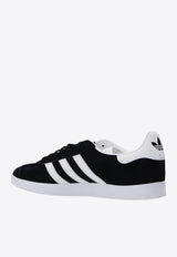 Adidas Originals Gazelle Low-Top Suede Sneakers Black BB5476 0-CBLACK WHITE GOLDMT