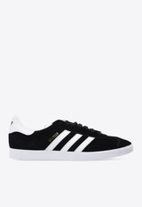 Adidas Originals Gazelle Low-Top Suede Sneakers Black BB5476 0-CBLACK WHITE GOLDMT