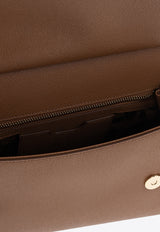 Dolce & Gabbana Large Sicily Logo Tag Crossbody Bag BB6002 A1001-8M417 Brown