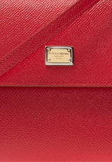 Dolce & Gabbana Medium Sicily Logo Tag Crossbody Bag BB6003 A1001-80303 Red