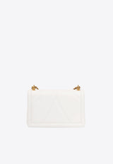 Dolce & Gabbana Large Devotion Quilted Shoulder Bag BB7100 AW437-80002 White