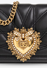 Dolce & Gabbana Medium Devotion Quilted Shoulder Bag BB7158 AW437-80999 Black