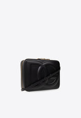Dolce & Gabbana Medium 3D-Effect Logo Camera Bag BB7290 AW576-80999 Black