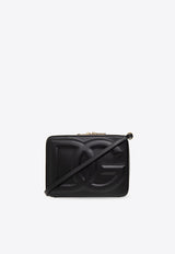 Dolce & Gabbana Medium 3D-Effect Logo Camera Bag BB7290 AW576-80999 Black