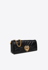 Dolce & Gabbana Devotion Quilted Leather Baguette Bag BB7347 AW437-80999 Black
